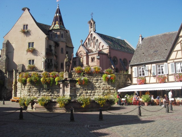 Square in Eguisheim
